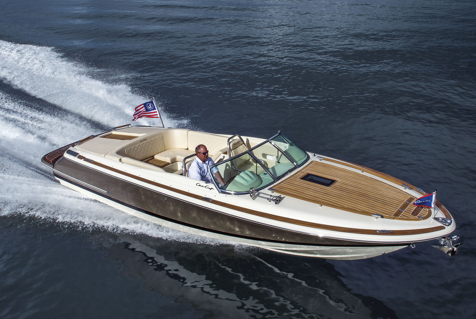 Where can you find plans and specifications for Chris-Craft boats?